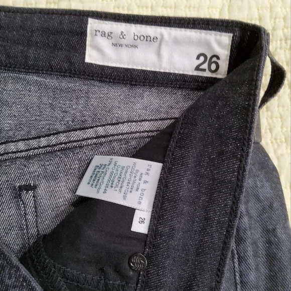 Rag & Bone Nina High Rise Ankle Cigarette Jeans Size 26 - Picture 4 of 16